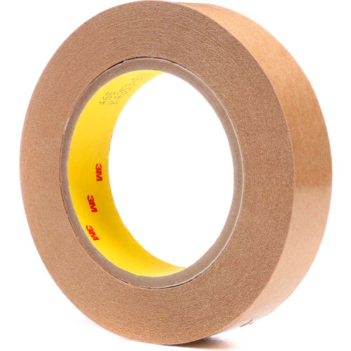 3M™ 465 Adhesive Transfer Tape 1" x 60 Yds. 2 Mil Clear Pkg Qty 36