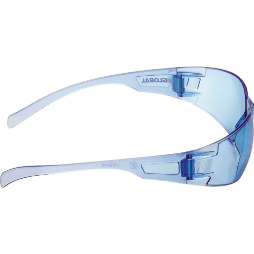 Global Industrial Frameless Safety Glasses, Scratch Resistant, Clear - Package of 12