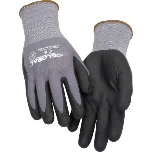 Nitrile Coated Nylon Gloves, Large, 1 Pair