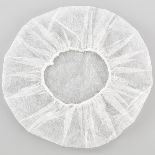 Polypropylene Bouffant Cap, 21in, White, 100/Bag