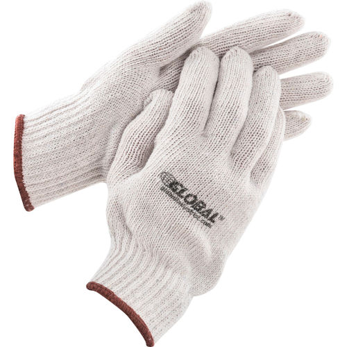 Global™ String Knit Gloves, Men's, 1-Dozen