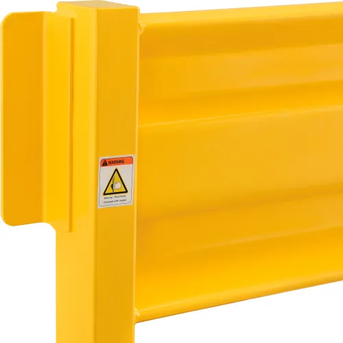 Ezyrail - Self Closing Gate 1200mm Galvanised OR Yellow - Safety Xpress