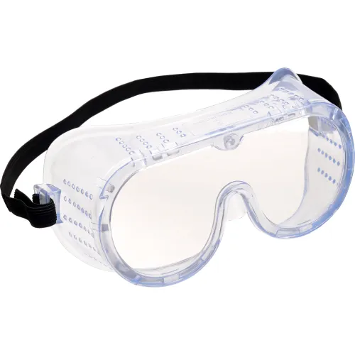 Global Industrial Safety Goggles with Neoprene Strap, Anti-Fog, Clear Lens/Frame WB708582AF
