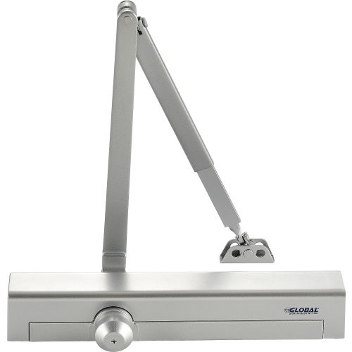 Aluminum Door Closer - Heavy Duty, Manual, Hydrauylic, Aluminum Body, For Internal and External Use.