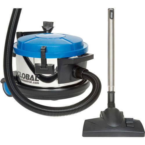 HEPA Canister Vacuum - Stainless Steel - 4 Gallon