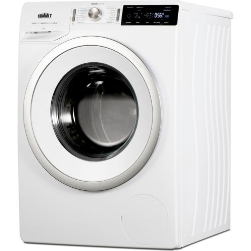 Summit Appliance Washer & Heat Pump Dryer Combo Set, 3 Prong, White