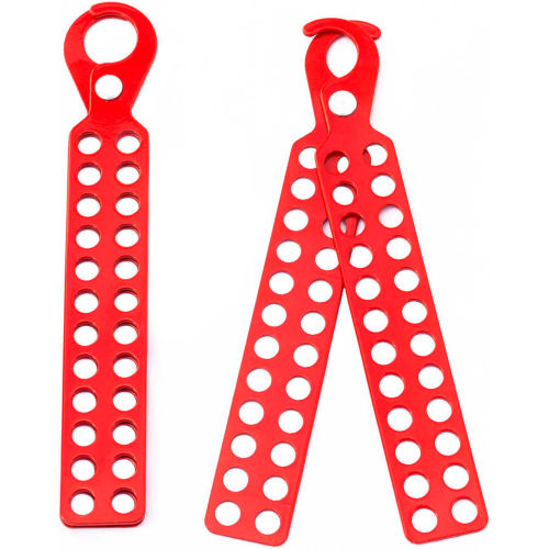 ZING Lockout Tagout Hasp 24 Hole, 7241