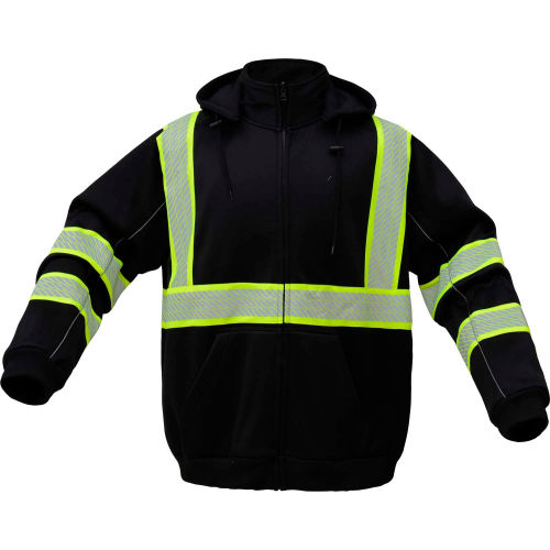 GSS Safety NON-ANSI Teflon Protection Heavy Weight Sweatshirt w/Segment Tape-4XL