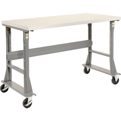 Mobile Workbench, Plastic Top Mobile Work Bench