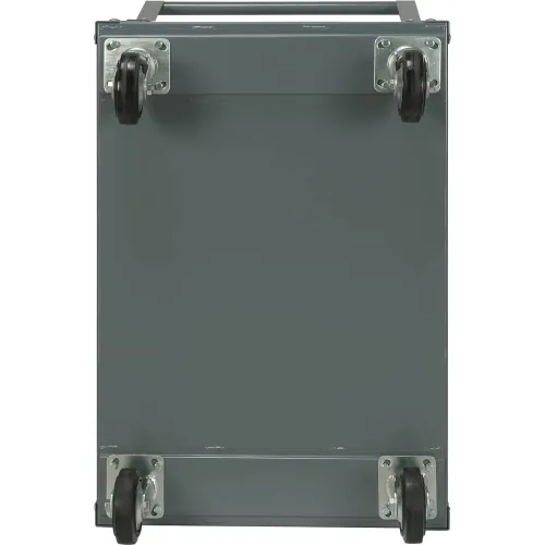 Global Industrial™ Service Cart w/2 Shelves, 1200 lb. Capacity, 48L x 24W  x 31H, Gray