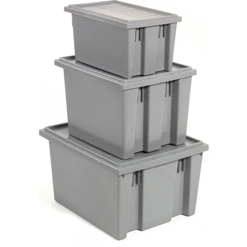 Global Industrial™ Stack and Nest Storage Container SNT195 No Lid 