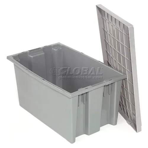 Global Industrial™ Stack and Nest Storage Container SNT180 No Lid 