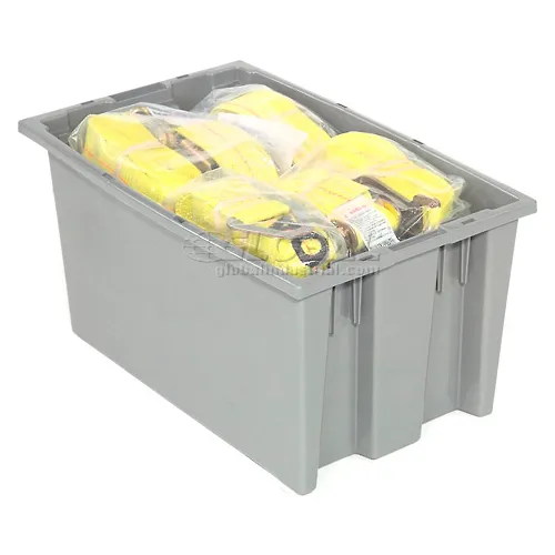 Akro-Mils Nest & Stack Totes, Plastic Storage Totes, Plastic Storage Bins