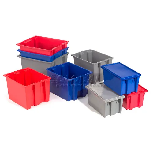 Akro-Mils Nest & Stack Totes, Plastic Storage Totes, Plastic Storage Bins