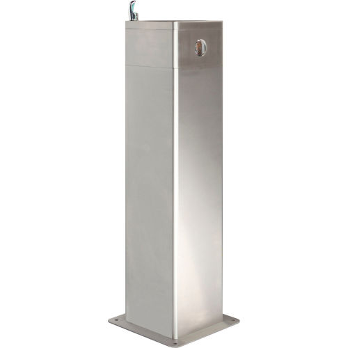 Global Industrial® Outdoor Pedestal Drinking Fountain, SS
																			