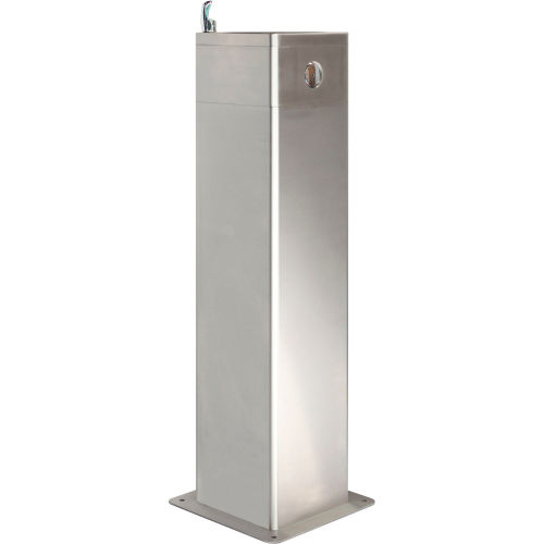 Global Industrial® Outdoor Pedestal Drinking Fountain, SS
