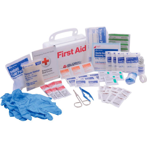Global Industrial™ First Aid Kit - 10 Person, Plastic