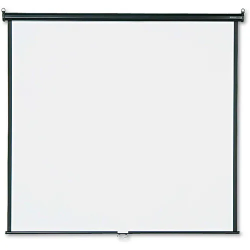 Wall or Ceiling Projection Screen, 70 x 70, White Matte Finish Wall or Ceiling Projection Screen, 70 x 70, White Matte Finish