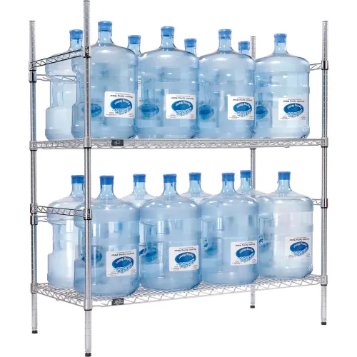 NEX™ 5-Tier 5-Gallon Water Bottle Storage Rack