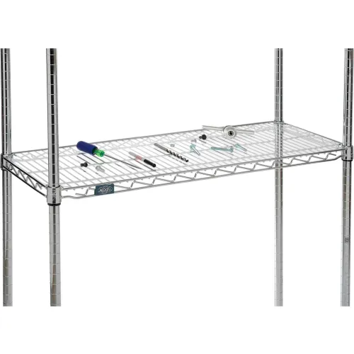 Chadko Acrylic Shelf Liner, 24"W x 14"D, Clear Pkg Qty 2