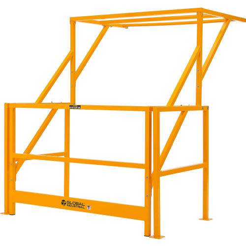 Global Industrial™ Mezzanine Safety Pivot Gate, Knockdown