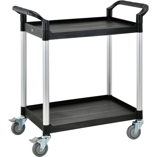 High Capacity 2 Shelf Utility Cart 440lb Cap
