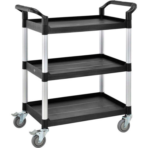 High Capacity 3 Shelf Utility Cart 550lb Cap
																			