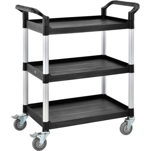 High Capacity 3 Shelf Utility Cart 550lb Cap