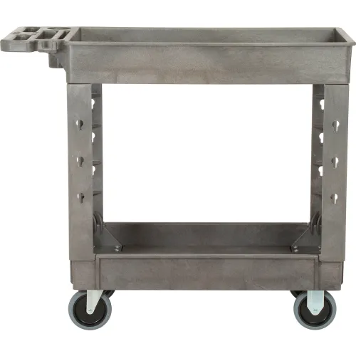 APPROVED VENDOR WIRE CART,SILVER,39-1/2 H,19-1/2 L - Wire Shelf and  Utility Carts - WWG54EG63