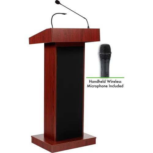 Lectern With Fixed Microphone: Enhance Your Presentations Effortlessly