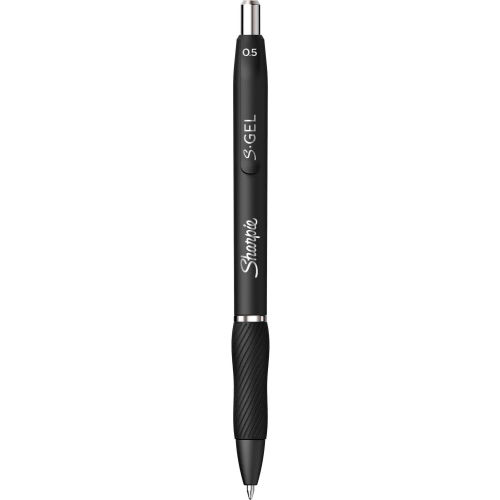 Sharpie® S Gel Retractable Gel Ink Pen, 0.5mm, Black Ink