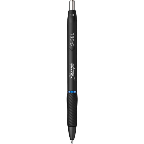 Sharpie® S Gel Retractable Gel Ink Pen, 1.0mm, Blue Ink