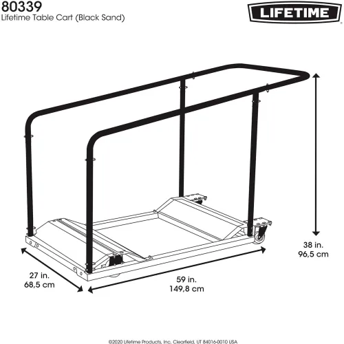 Lifetime Heavy Duty Table Cart 80193