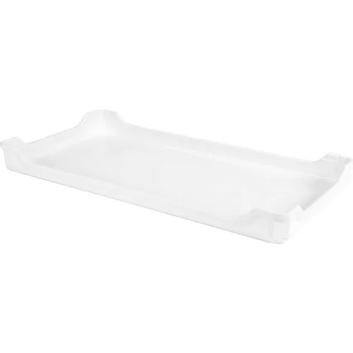 Molded Fiberglass Stacking Ventilation Tray with Drop Sides 30 3/8 x 15  7/8 x