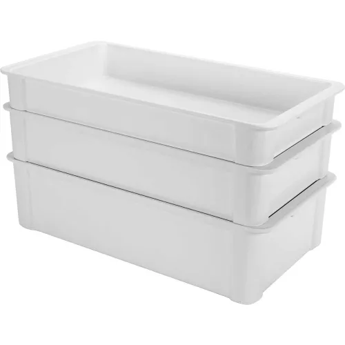 Molded Fiberglass Stacking Ventilation Tray with Drop Sides 30 3/8 x 15  7/8 x