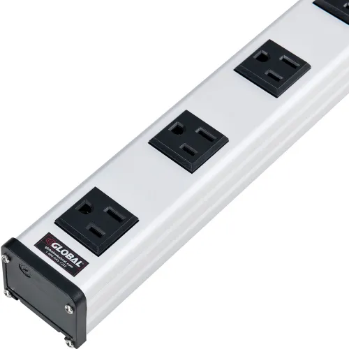 7-Outlet Commercial Surge Protector 7' Cord