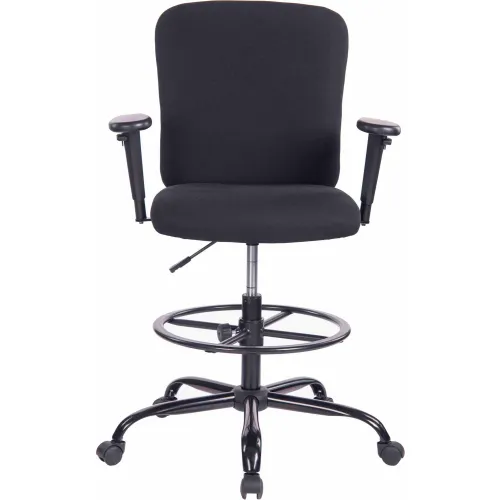 Global Industrial™ Big and Tall All Fabric Drafting Stool