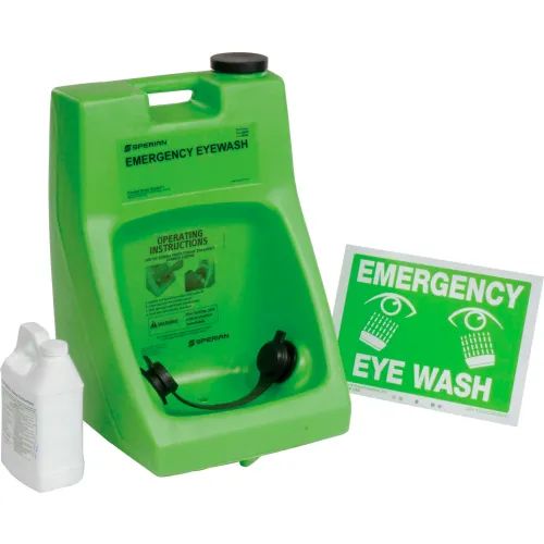 Fendall® Porta Stream I Eyewash Station - 6 Gallon With Solution