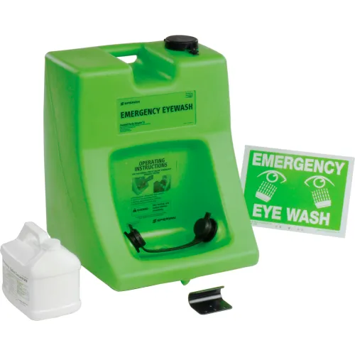 Fendall Porta Stream II Eye Wash Station with Eyesaline Concentrate, 16 gal Fendall Porta Stream II Eye Wash Station with Eyesaline Concentrate, 16 gal