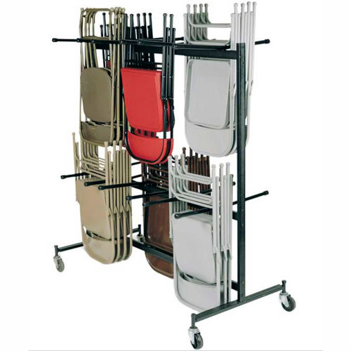 Double-Tier Hanging Chair Truck, Holds 84 Chairs
																			
