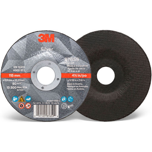 3M\u0026#8482; Silver Cut-off Wheel, 6\u0026quot 