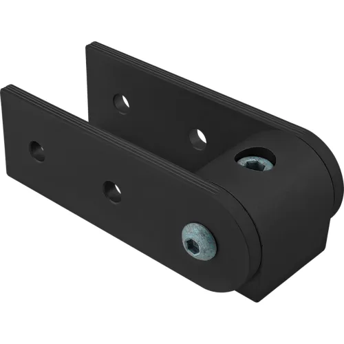 80/20® 40 Series 90 Degree Standard Structural Pivot Assembly, Black ...