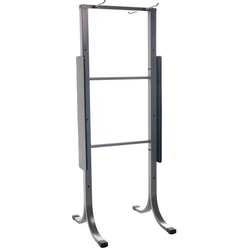Power Systems Standing Mat Storage Rack - 30"L x 29"W x 79"H - Gray