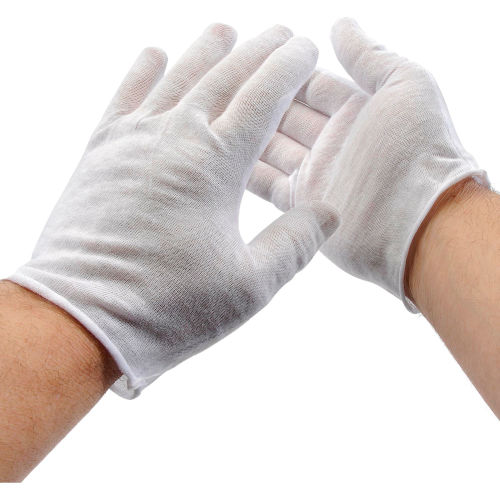 cotton inspection gloves