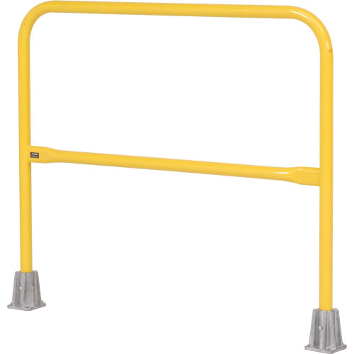 Optional Socket Base with Pedestrian Safety Barrier Rail, Pedestrian Barricade