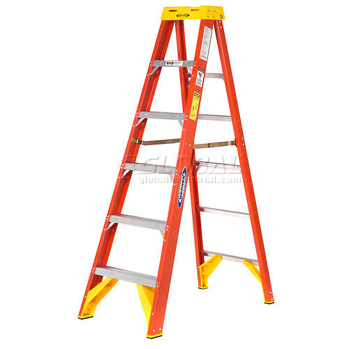 6 Ft. Werner Ladder Includes a Tool Tray on Top Shelf