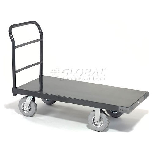 Global Industrial™ Steel Deck Platform Truck 36 x 24 1200 Lb. Capacity
