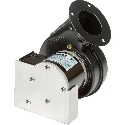 Hot-air blower with shaded-pole motors