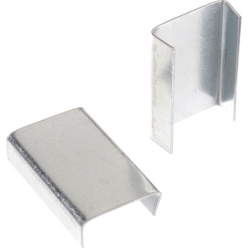 Steel Strapping Seals For Use With 3/4inW Steel Strapping Tools - 1,000 Pack