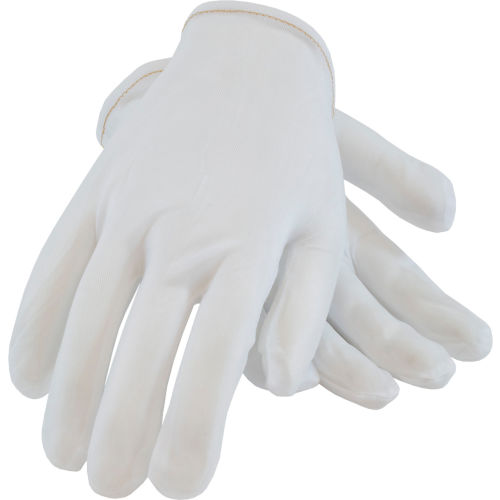 PIP® 98-741/M 45 CleanTeam® Inspect Gloves, Denier Tricot Nylon, Rolled Hem, Women's